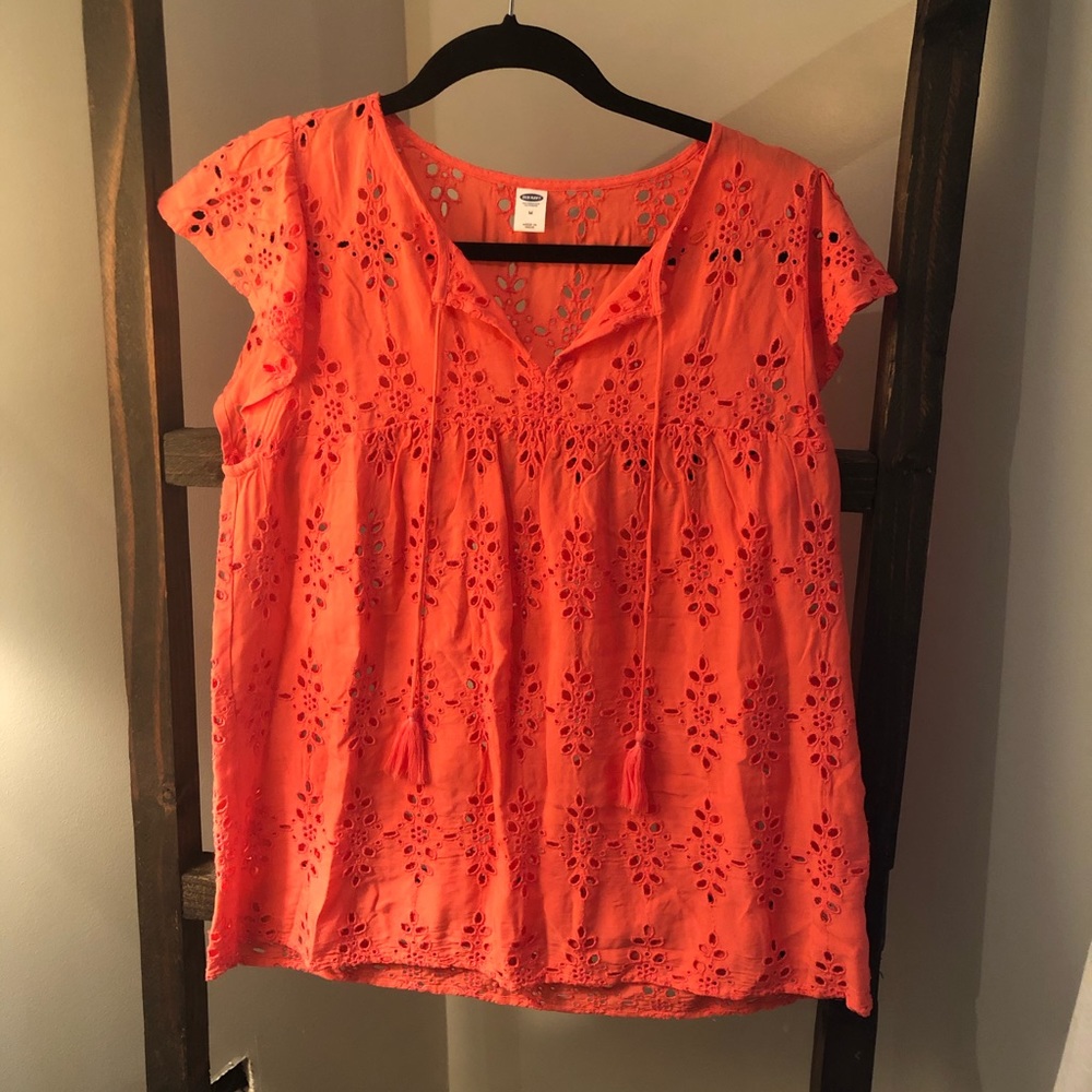 Old Navy eyelet top